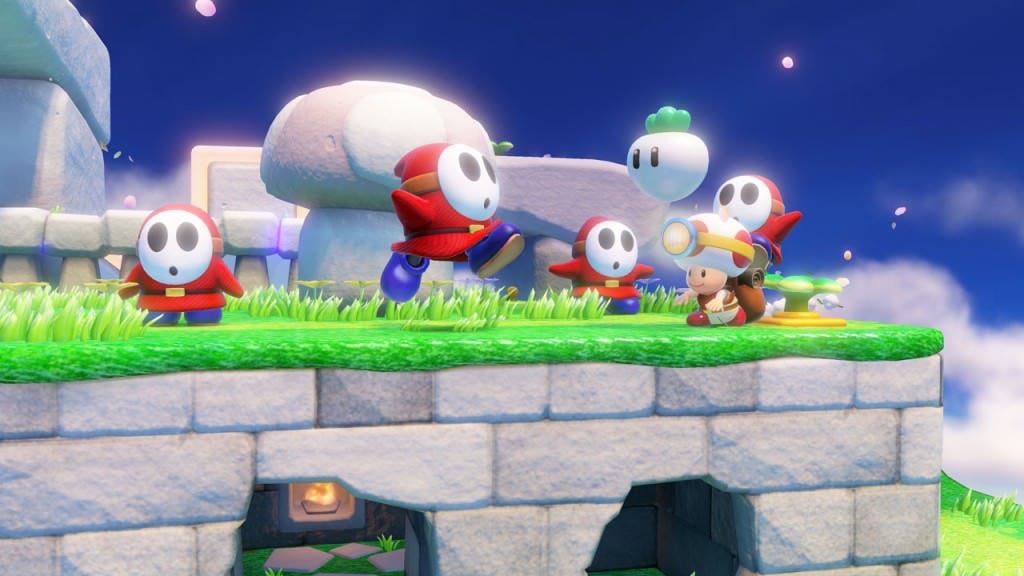 captain toad treasure tracker switch gameplay