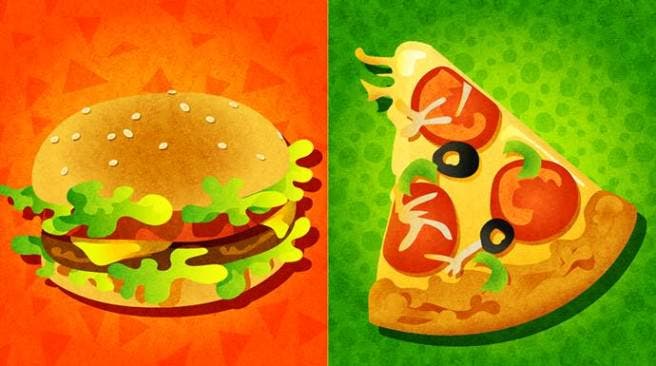 Pizza o hamburguesa, protagonistas en el próximo Splatfest norteamericano