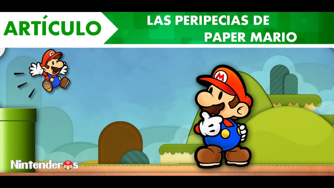 Paper Mario, las aventuras del famoso fontanero en papel