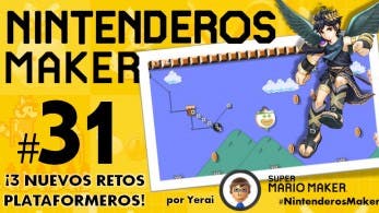 Nintenderos Maker #31: ¡3 nuevos retos plataformeros!