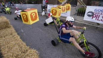 El ‘Human Mario Kart’ llega desde Fountain Square