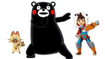 Kumamon, nueva colaboración con ‘Monster Hunter Stories’