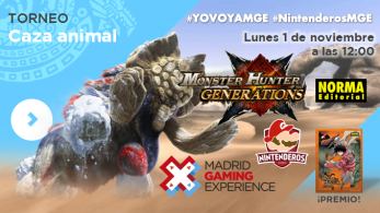 Torneo ‘Monster Hunter Generations’ | Caza animal #MGE