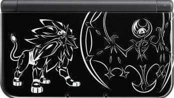 Imágenes de la edición negra de New 3DS XL Lunala & Solgaleo Limited Edition