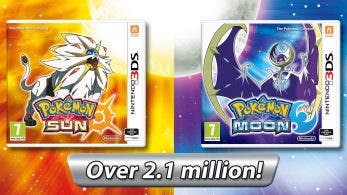 ‘Pokémon Sol y Luna’ consiguen vender más de 2 millones de copias en 12 días en Europa