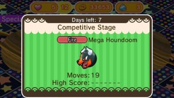 Novedades de la semana en ‘Pokémon Shuffle’: Mega Houndoom, Chikorita Cómplice y más