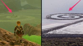 La Península Espiralia de The Legend of Zelda: Breath of the Wild existe en la realidad