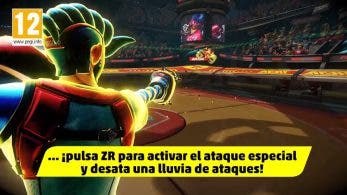 El último tráiler de ARMS nos repasa los movimientos del juego