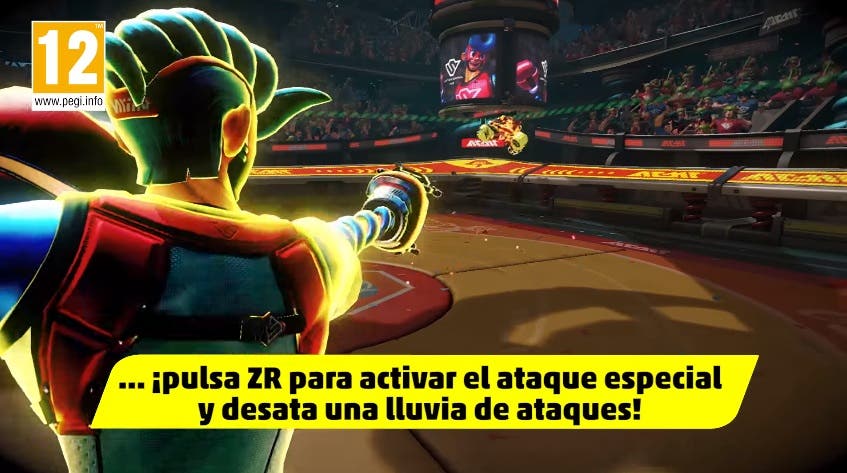 El último tráiler de ARMS nos repasa los movimientos del juego