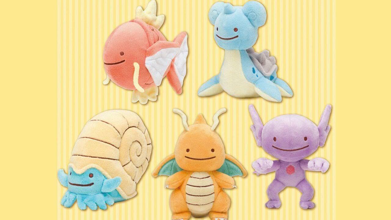 Ditto y Vulpix protagonizan la última línea de merchandising de Pokémon