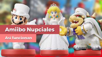 [Vídeo] Así funcionan los amiibo nupciales de Super Mario Odyssey