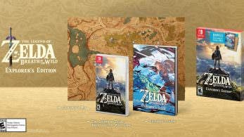 [Act.] Nintendo of America anuncia un pack de 2DS de Zelda y la Explorer’s Edition de Breath of the Wild