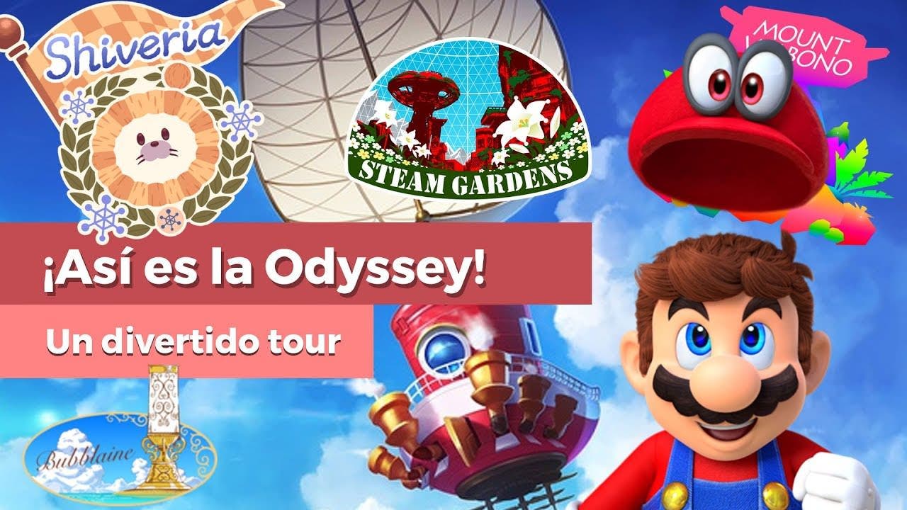 [Vídeo] Un divertido tour por la nave de Super Mario Odyssey