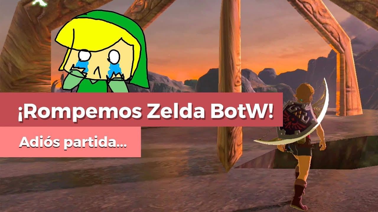 [Vídeo] ¡Rompemos Zelda: Breath of the Wild! Todo acto tiene sus consecuencias…