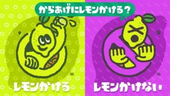 Conocemos la temática del próximo Splatfest japonés de Splatoon 2: Con o sin limón