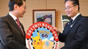 JR West otorga un distintivo de Pokémon GO para la parte frontal del tren a la prefectura de Tottori