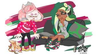 Así luce el arte oficial del próximo Splatfest americano de Splatoon 2