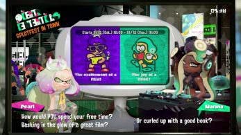 Revelada la temática del próximo Splatfest europeo de Splatoon 2