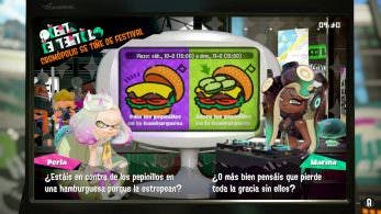 [Act.] Los pepinillos protagonizarán el próximo Splatfest europeo de Splatoon 2