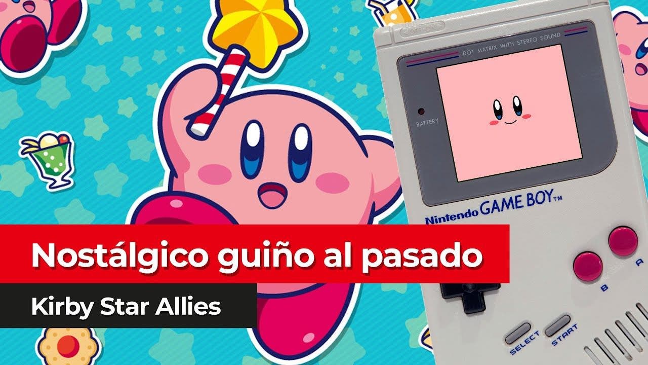 [Vídeo] Nostálgico guiño al pasado en Kirby Star Allies