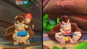 El modelo de DK tiene un ligero cambio en Donkey Kong Country: Tropical Freeze para Switch