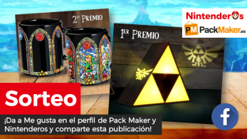 [Act.] ¡Sorteamos esta lámpara y esta taza de The Legend of Zelda junto a Pack Maker!