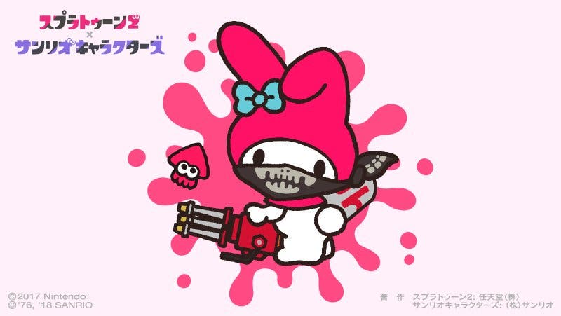 My Melody gana a Hello Kitty en la ronda final del último Splatfest japonés  de Splatoon 2 - Nintenderos