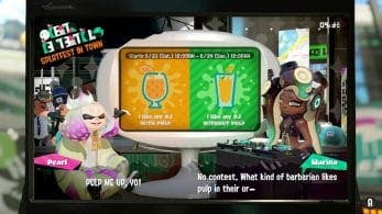 [Act.] Los fans decidirán entre el jugo de naranja con o sin pulpa en el próximo Splatfest de Splatoon 2