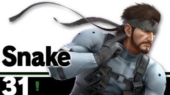 El blog oficial de Super Smash Bros. Ultimate comparte detalles sobre Snake