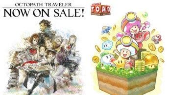 Los responsables de Octopath Traveler y Captain Toad: Treasure Tracker celebran sus estrenos con estos artes