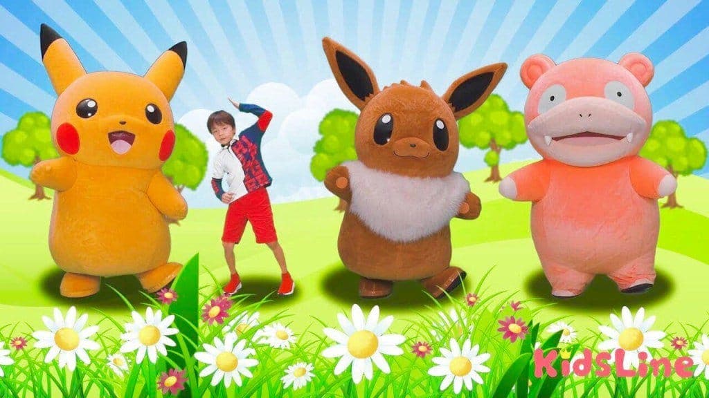 Pikachu, Eevee y Slowpoke bailan juntos en este nuevo vídeo promocional de Pokémon