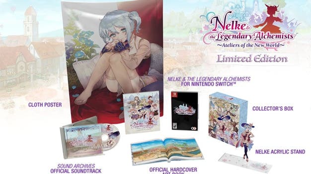 Una edición limitada de Nelke & the Legendary Alchemists: Ateliers of the New World se lanzará en 2019