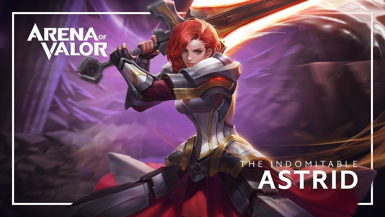 Mañana llega una nueva Heroína a Arena of Valor para Nintendo Switch: Astrid