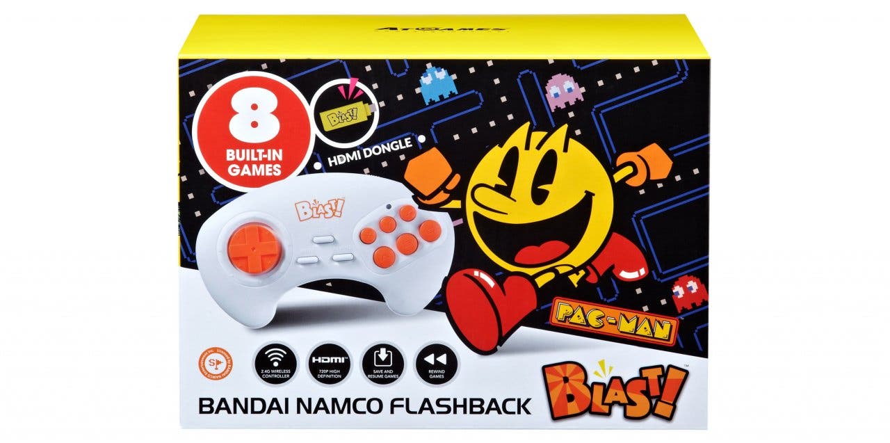 El Bandai Namco Flashback Blast! de AtGames no incluye las versiones arcade de los juegos, sino sus versiones de NES