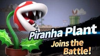 Planta Piraña será jugable en Super Smash Bros. Ultimate para los primeros compradores