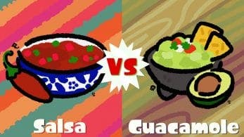 Conoce la nueva temática del próximo Splatfest americano de Splatoon 2: Salsa vs Guacamole