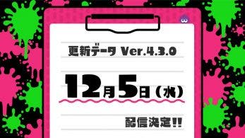 Splatoon 2 se actualizará a la versión 4.3.0 en diciembre