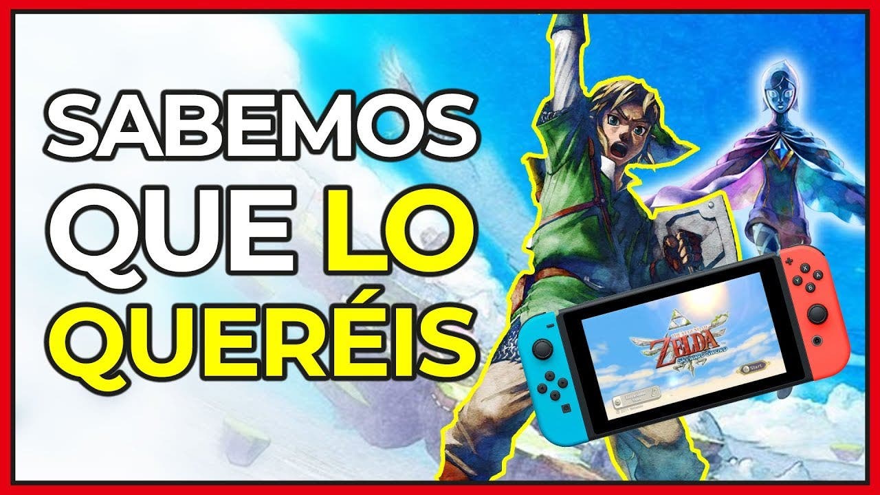 [Vídeo] ¿Zelda: Skyward Sword HD de camino a Switch? ¡Nintendo sabe que lo queremos!