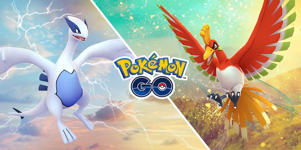 Lugia y Ho-Oh vuelven a Pokémon GO durante un fin de semana de incursión especial