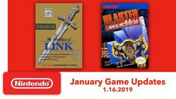 Zelda II – The Adventure of Link y Blaster Master son los juegos retro de este mes para los usuarios de Nintendo Switch Online