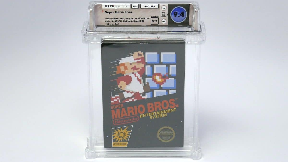 Una copia de 'Super Mario Bros. 3' bate récord histórico en precio