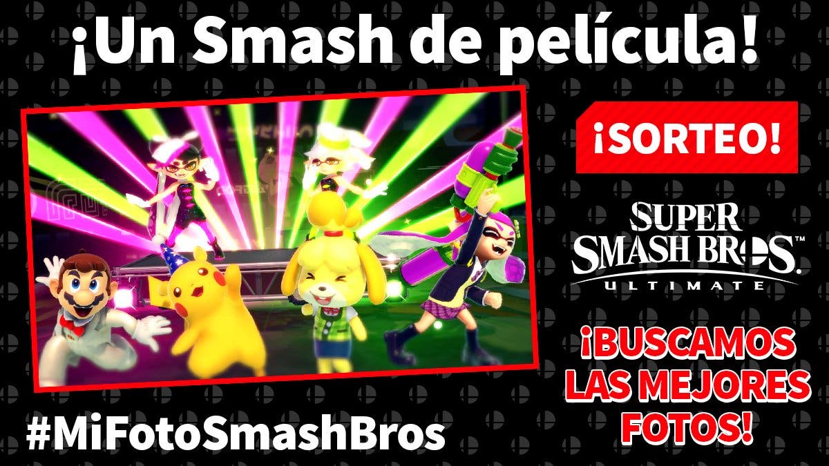 Participa en el nuevo sorteo #MiFotoSmashBros de Nintendo España y opta a ganar estos juegos de Switch