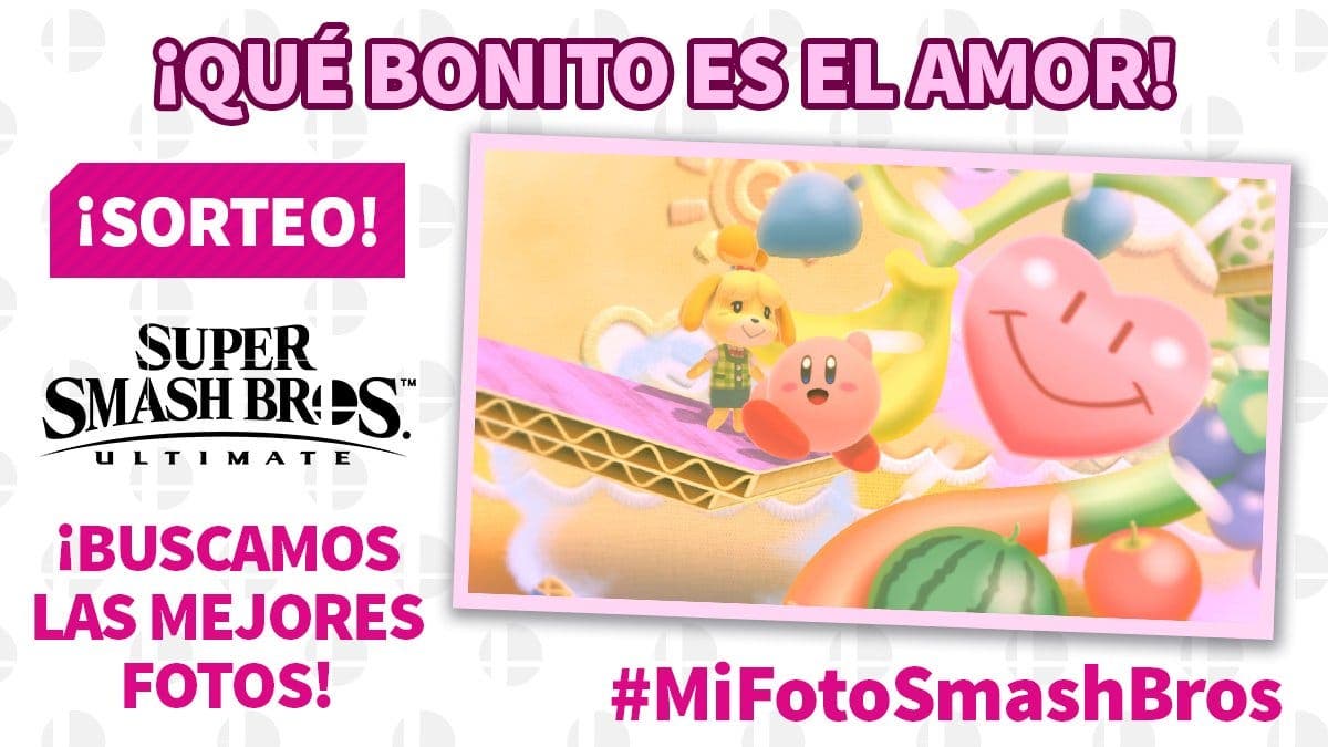 Participa en el sorteo #MiFotoSmashBros de Nintendo España y opta a ganar estos juegos de Switch