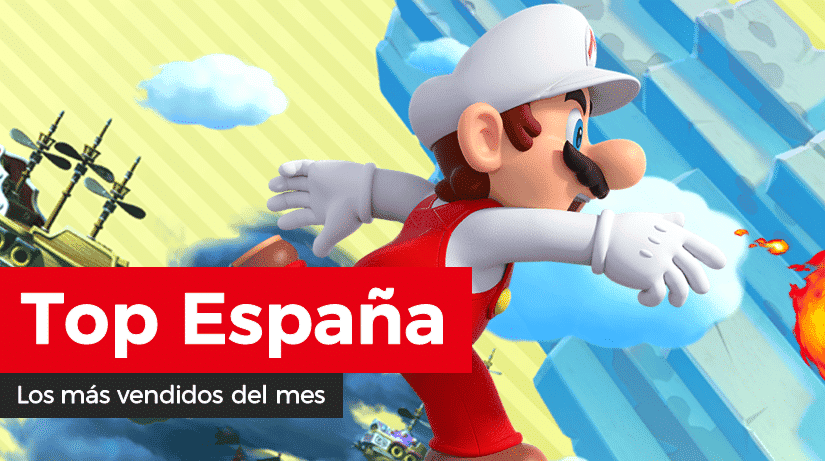 New Super Mario Bros. U Deluxe se cuela entre los videojuegos más vendidos durante el pasado mes de febrero en España