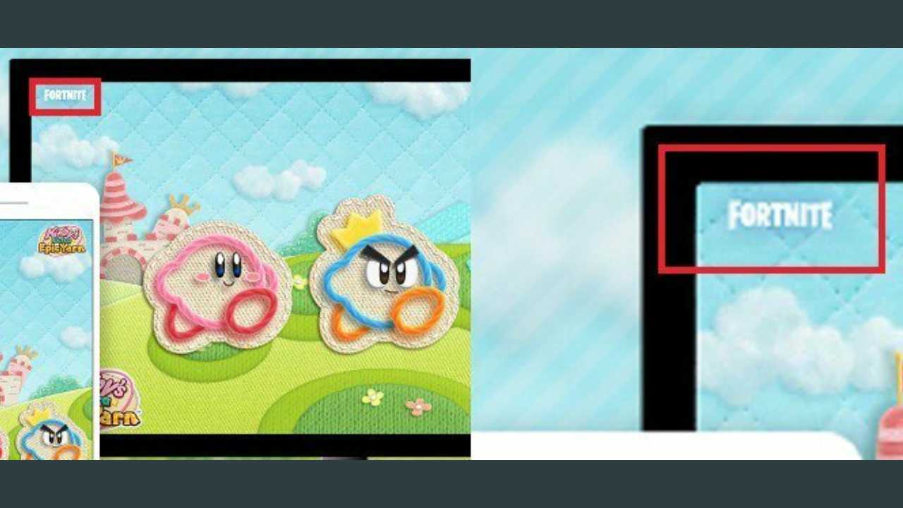 El logo de Fornite aparece en una recompensa de My Nintendo de Más Kirby en  el reino de los hilos - Nintenderos