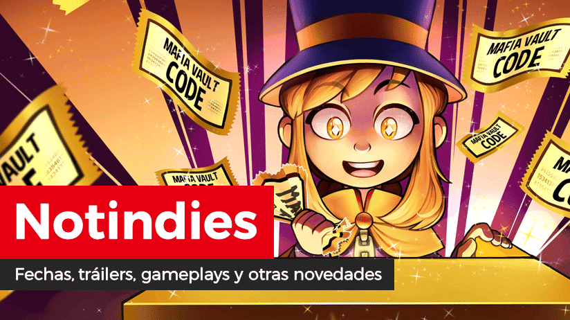 Novedades indies: A Hat in Time, Enter the Gungeon, Lyrica, Shakedown Hawaii, Tangledeep, Ultrawings, Astalon, Stranger Things 3, Super Slime Arena, Iron Snout, You Died But a Necromancer Revived You y más