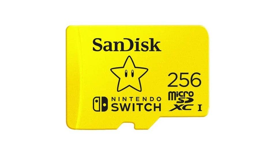 Pronto saldrá a la venta una tarjeta SD de SanDisk de 256 GB con la Estrella de Super Mario