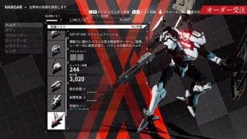 Marvelous comparte un nuevo tráiler de Daemon X Machina centrado en el ciclo de juego