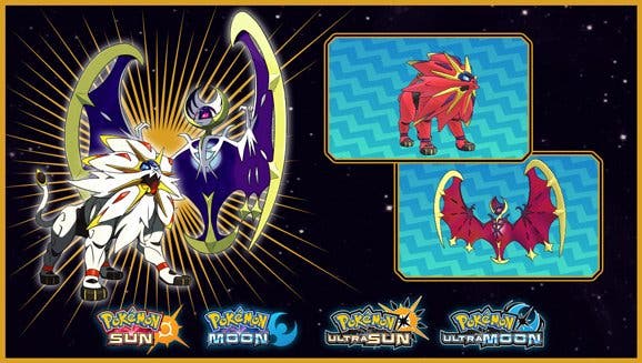 [Act.] Solgaleo y Lunala variocolor serán distribuidos en Estados Unidos y Europa para Pokémon Sol, Luna, Ultrasol y Ultraluna