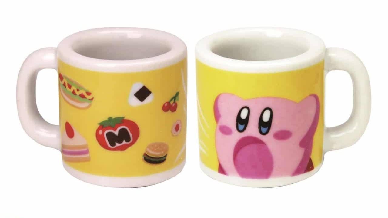 Mini tazas y mini posavasos de Kirby ya están disponibles en Japón -  Nintenderos